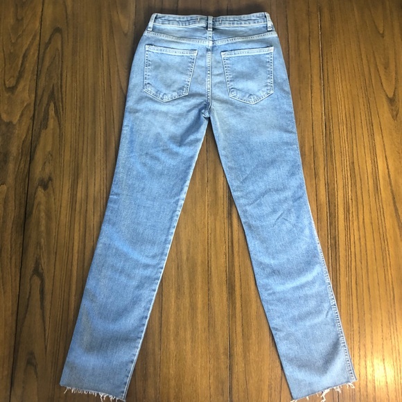 Free People high rise girlfriend jeans - Picture 5 of 8